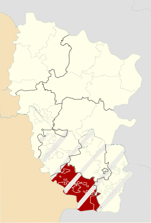 Ровеньковский район на карте