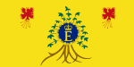 Персональный штандарт королевы Елизаветы II в Барбадосе 1966—2021