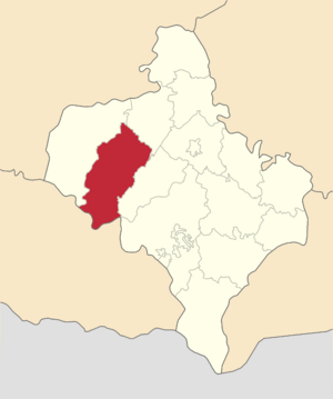 Рожнятовский район на карте