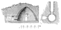 Типичное устройство гробниц (Сокровищница Атрея)
