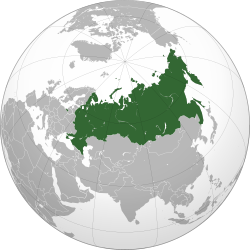 Russian Federation (orthographic projection) - Annexed territories as russian core territories.svg