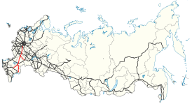 Р-22 в сети российских федеральных дорог