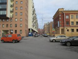 Вид от Воронежской улицы