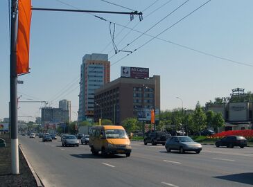 Рязанский проспект в районе пересечения со 2-м Вязовским проездом и Луховицкой улицей, 2008 год