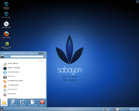 Sabayon Linux 5.2 с графической оболочкой KDE