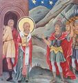 Сцена из жизни Святого Николая, Димитр и Симеон Молеров, Рильский монастырь