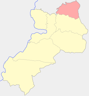 Бугульминский уезд на карте