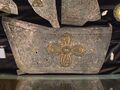Серебряная филигранная иконописная обложка репу; Исторический музей в Самокове, Болгария