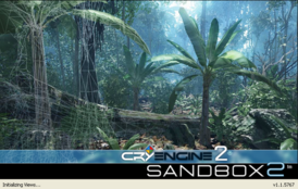 Скриншот программы CryEngine 2 Sandbox 2 Editor (Sandbox 2)