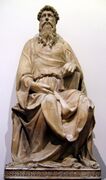 Иоанн Евангелист. 1409—1411. Мрамор. Барджелло, Флоренция