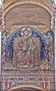 Христос Пантократор. Мозаика лоджии юго-восточного фасада. 1290