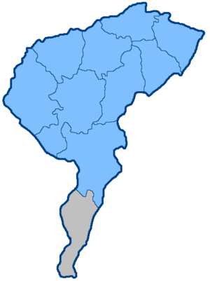 Царицынский уезд на карте