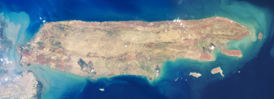Спутниковый снимок Мадуры