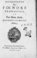 Dissertatio de foenore trapezitico, 1640