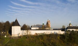 Саввино-Сторожевский монастырь — центр российской позиции в ходе сражения (современный вид)