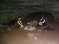 Саблинские пещеры, реконструкция жизни древних людей