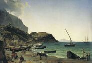 Большая гавань на острове Капри, 1828