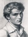 Портрет Франца Шуберта в 16 лет