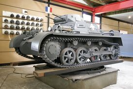 Pz.Kpfw.I Ausf.A в Немецком танковом музее в Мунстере. 2005 год