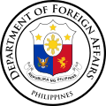 Seal of the Department of Foreign Affairs of the Philippines.svg