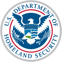 Печать Министерства внутренней безопасности США