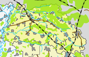 Середино-Будский район на карте