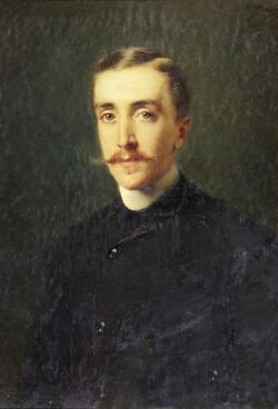 портрет работы К.Маковского, 1898