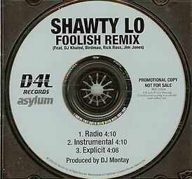 Обложка сингла Shawty Lo «Foolish (Remix)» (2008)