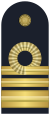 Shoulder rank insignia of capitano di fregata of the Italian Navy.svg