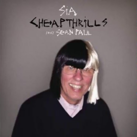 Обложка сингла Сии Ферлер «Cheap Thrills» (2016)