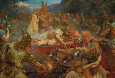 «Похороны викинга» (1909)