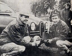 Симо Лампинен (слева) со своим штурманом