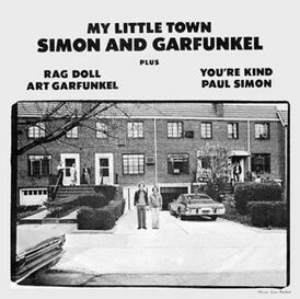 Обложка сингла Simon & Garfunkel «My Little Town» (1975)