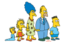 Симпсоны в 1987 году