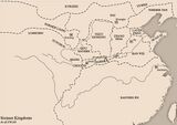 Китайские земли в 350 году