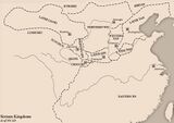 Китайские земли в 391 году