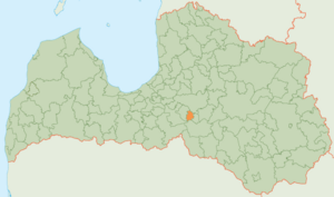 Скриверская волость на карте