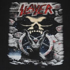 Обложка альбома Slayer «Live Intrusion» (1995)