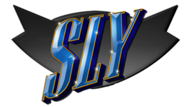 Логотип использованный во второй части Sly Cooper. Остальные части игры используют похожие логотипы.