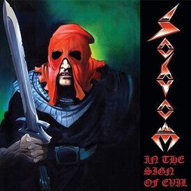 Обложка альбома Sodom «In the Sign of Evil» (1985)