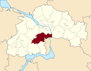 Солонянский район на карте