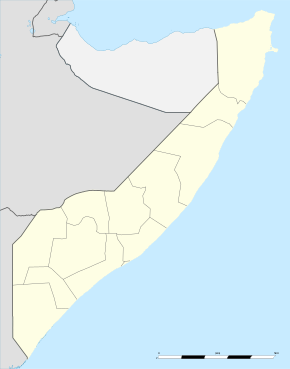 Могадишо на карте