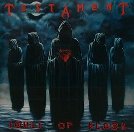 Обложка альбома Testament «Souls of Black» (1990)