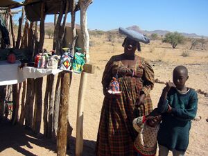 Сувенирная палатка (Намибия)