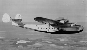 Martin 156 в испытательном полёте (США, 1937 год)