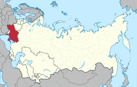 Территория УССР на момент распада СССР