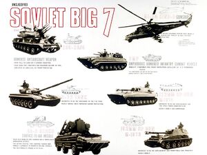 Советская «Большая семёрка» — семь основных типов вооружения и военной техники составлявших основу сухопутных вооружений по версии аналитиков NATO.