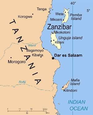 Унгуджа и Пемба, два главных острова Занзибара