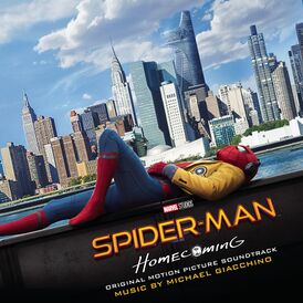 Обложка альбома Майкла Джаккино «Spider-Man: Homecoming (Original Motion Picture Soundtrack)» (2017)