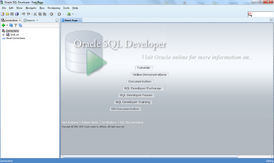 Скриншот программы Oracle SQL Developer